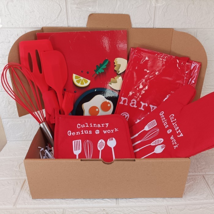 

Car02 Cooking Baking Set Apron Arthome Gift Set Hampers Memasak Set