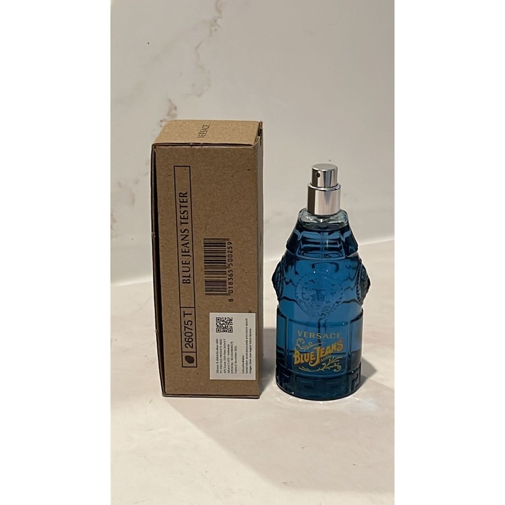 Parfum Versace Blue Jeans 75Ml Edt Original Perfume