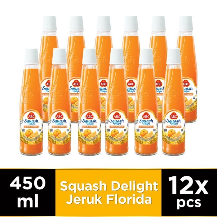 

Abc Sirup Squash Delight Jeruk Flda 450 Ml - Multi Pa 12 Pcs