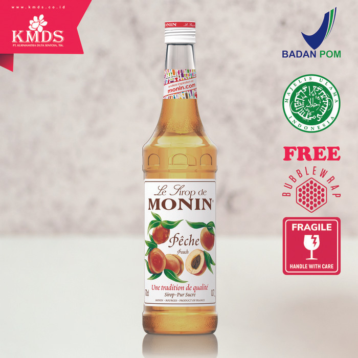 

Monin Peach Syrup 70 Cl 700 Ml