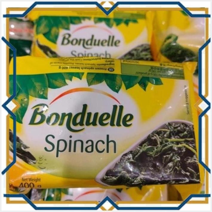 

[KGP] BONDUELLE FROZEN SPINACH 400GR BAYAM BEKU