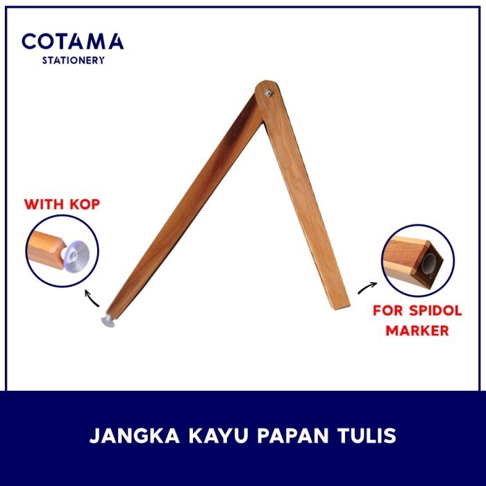

Jangka Kayu Papan Tulis Untuk Spidol Dengan Kop