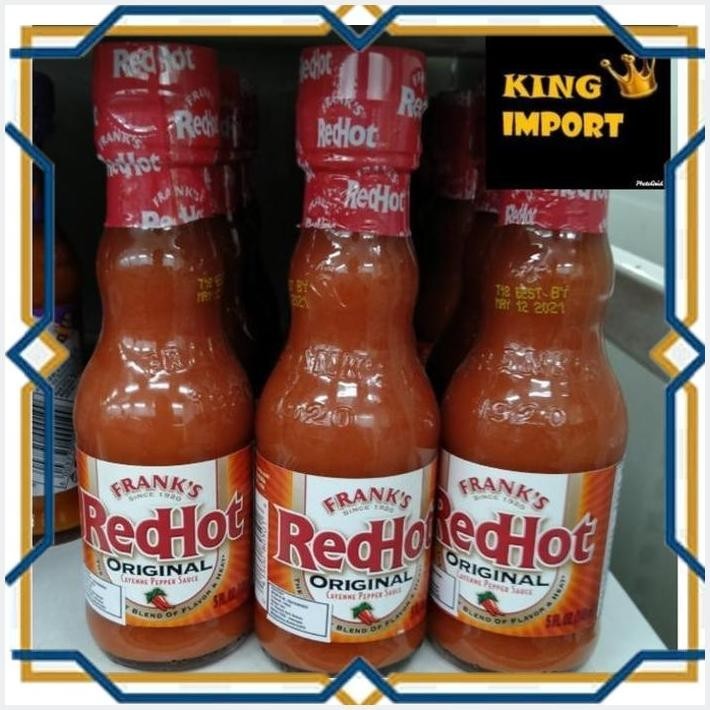 

[KGP] FRANK'S FRANKS REDHOT RED HOT CAYENNE PEPPER SAUCE 148ML SAUS