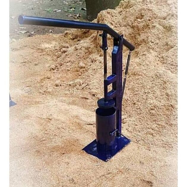 omahijoofficial Alat Pres Baglog Jamur Manual // Pres Baglog Jamur Tiram