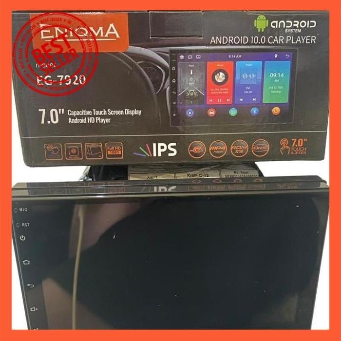 | SLC | HEADUNIT DECKLESS ANDROID DOUBLE DIN TV MOBIL ORCA 9 10 INCH 9" 10"