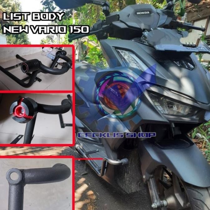 Tubular Vario 160 Crashbar Body Protector Pnp