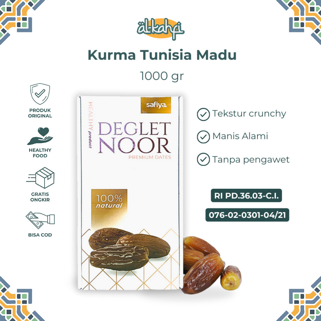 

MJS Kurma Tunisia Madu 1 Kg Super Premium
