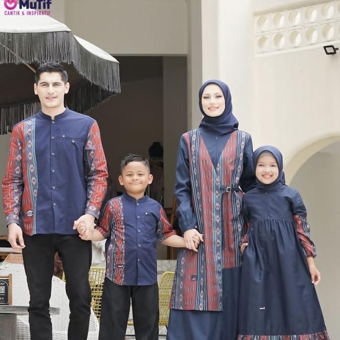 Sarimbit Mutif Delissa Navy Terbaik