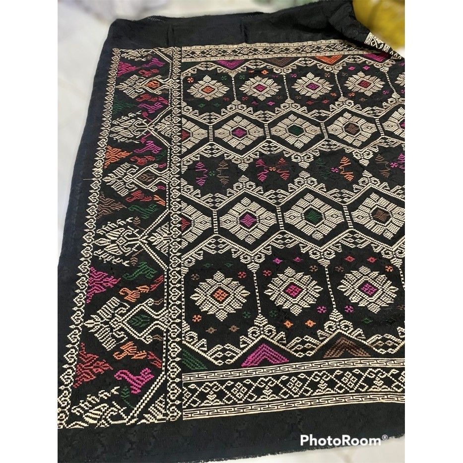 Kain Songket Bordir Bali - Kamen Lembaran Songket Naturecolections