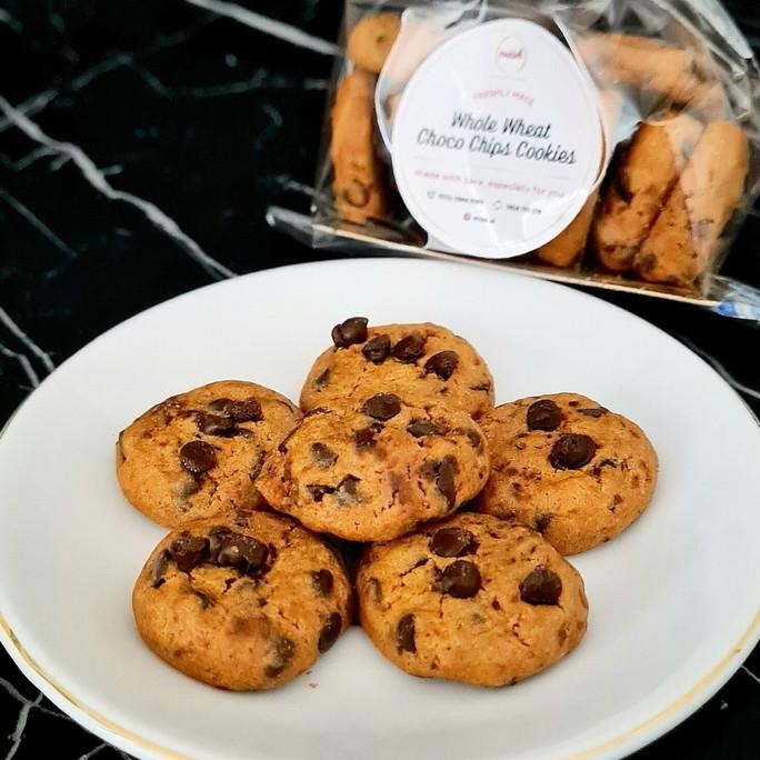 

New Whole Wheat Choco Chip Cookies - Misol Nett 100 Gr Kemasan Plastik Pengiriman Cepat
