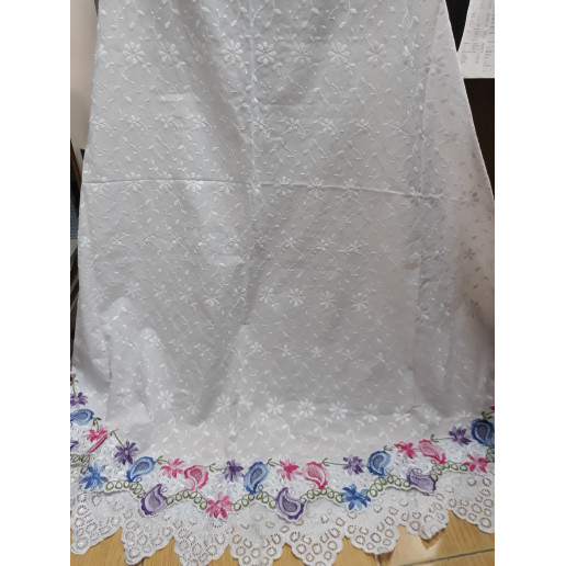 Mukena Bordir Katun Paris