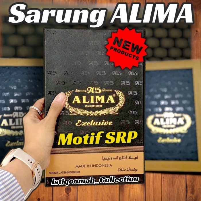 Sarung Tenun Alima 210 Srp Motif Songket Bhs Sgf Mpm