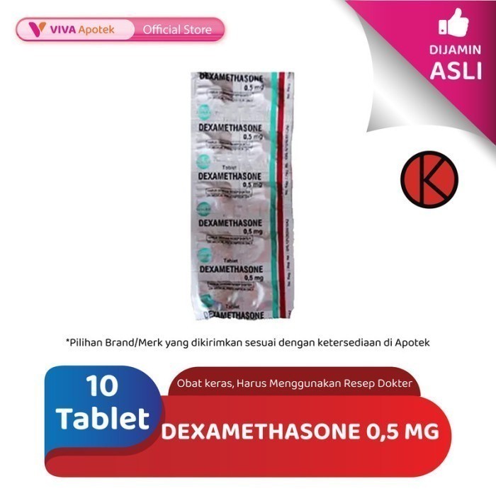 Dexamethasone 0,5 mg (10 Tablet)