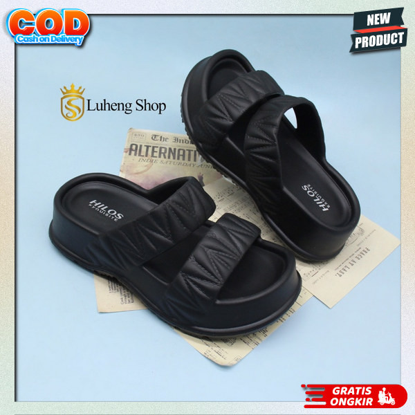 Samdl Slop Perempuan Import Cwe Berkwalitas Sandll Murah Sanfal Wanita Cantik Sandl Fadhion Sendals 