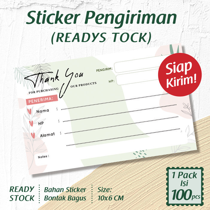 

%$%$%$%$] [READY STOCK] Sticker Pengiriman/Sticker Alamat/ Sticker Kirim Olshop
