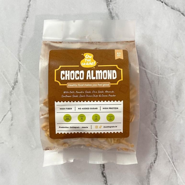 

Promo Thr Choco Almond Oats By On The Grain | Overnight / Instant Oat - Healthy Breakfast Or Snack Paling Murah