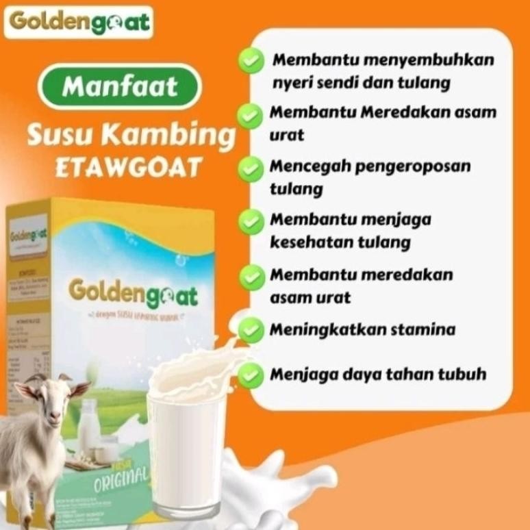 

Beli 2 Lebih Murah Susu Etawa Prima Gold /Susu Kambing Cod