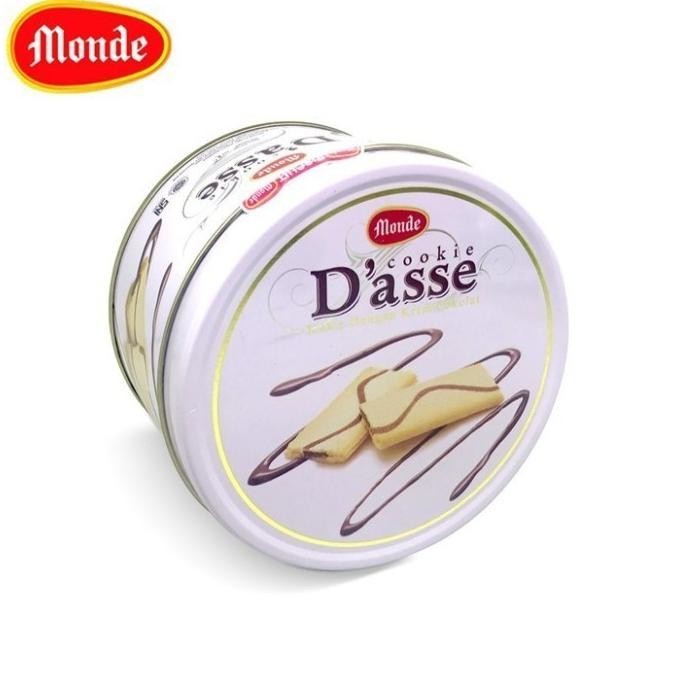 

Monde Cookie D'asse Dasse Chocolate Kaleng 225g 225 gram