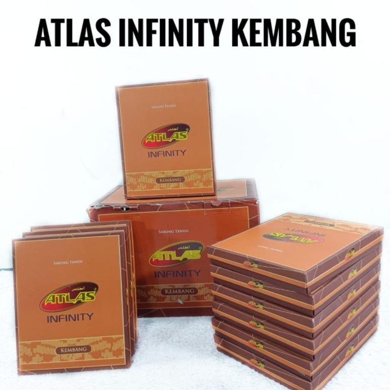 Big Sale Sarung Atlas Infinity Kembang Ecer Grosir Promo