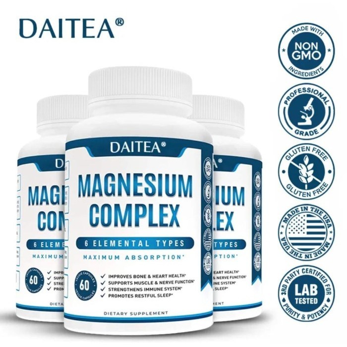 Daitea Magnesium Complex Maximum Absorption Original