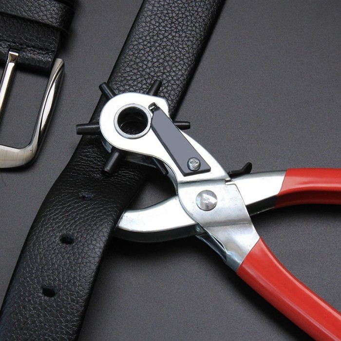 

Tang Pembolong Gesper Pelobang Kulit Hole Punch Kertas Serbaguna