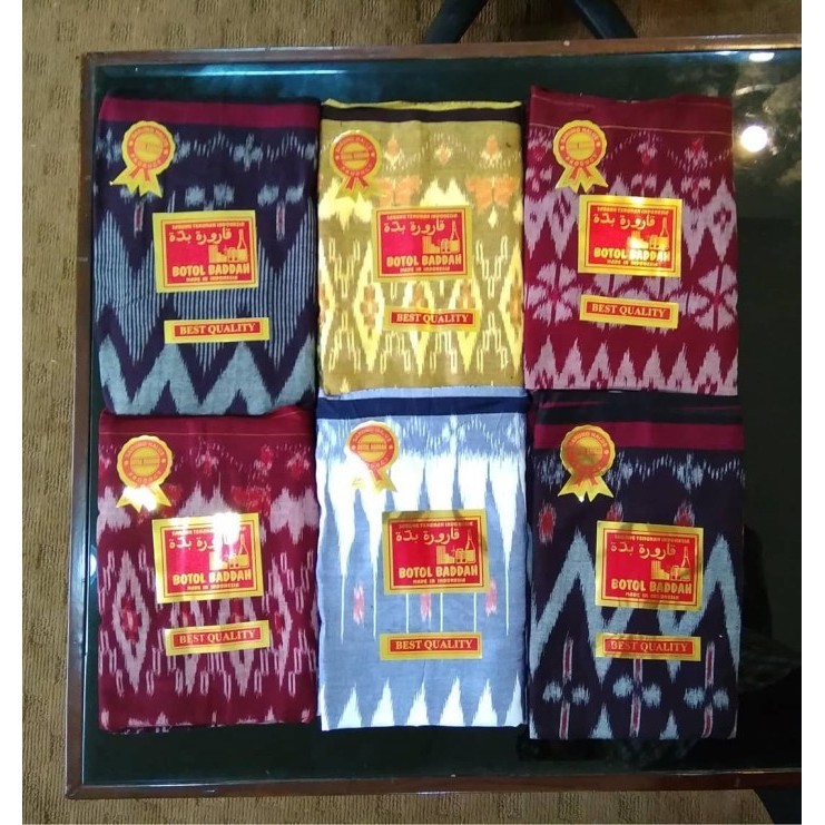 Diskon Sarung Tenun Goyor Botol Baddah Atbm Tegal
