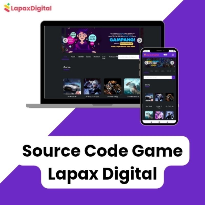 Source Code Script Topup Game Lapax Pulsa Ppob Smm Se