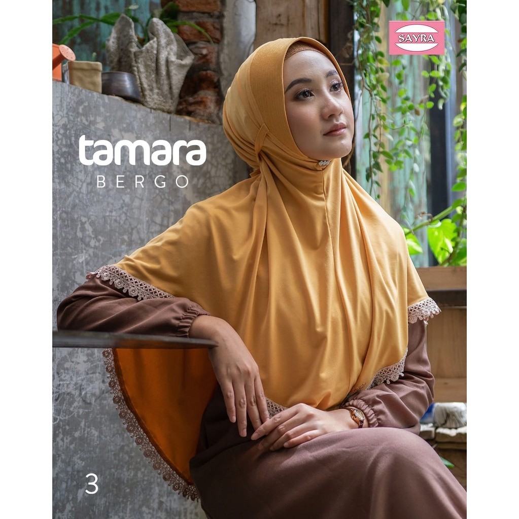 NEW PREMIUM DAILY HIJAB Jilbab Instan Bergo Tamara By Sayra SAYRA1