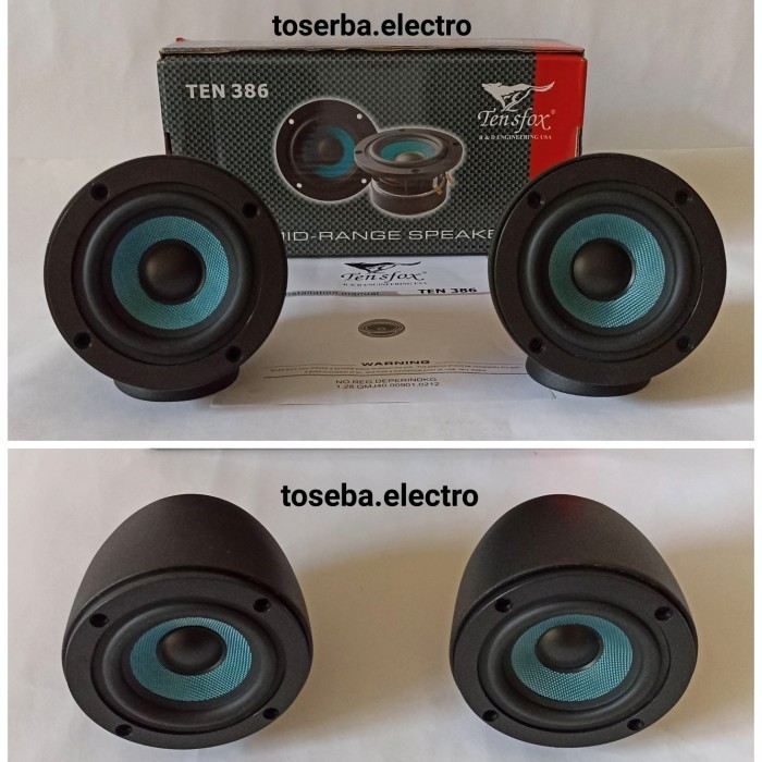 Promo Speaker Midrange 3In Tensfox Plus Housing Dudukan Midrange 3 Inch