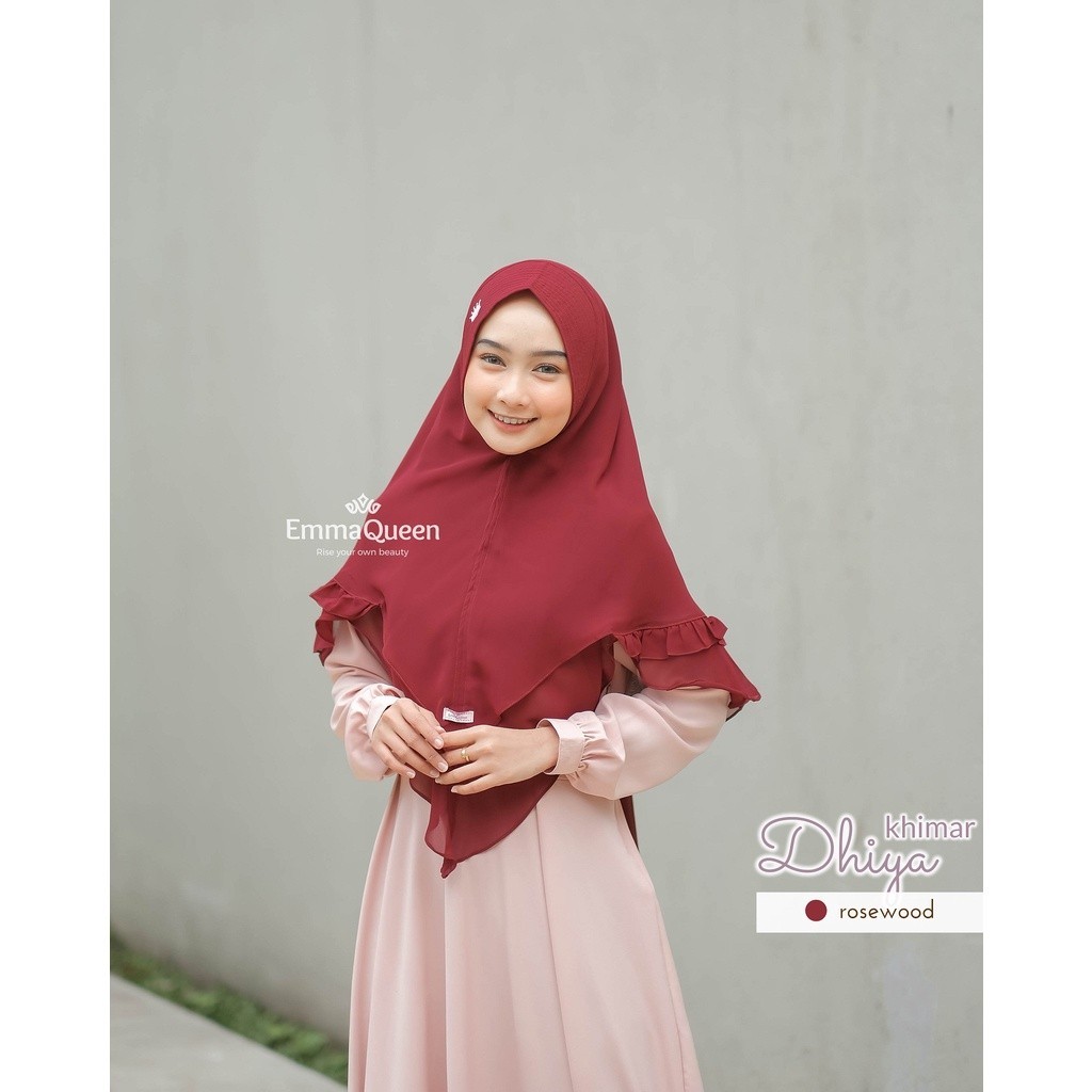 NEW PREMIUM DAILY HIJAB EmmaQueen - Khimar Instan Dhiya