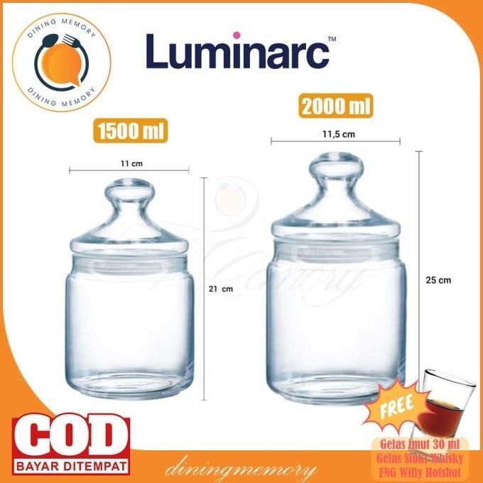 Luminarc Toples Kaca Polos Big Club Per Pcs