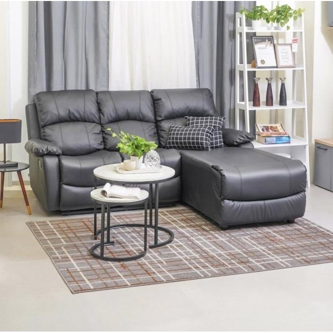 Sofa L Bisa Recliner Bahan Oscar Sofa Sudut Recliner Bahan Oscar Tokosentosa07