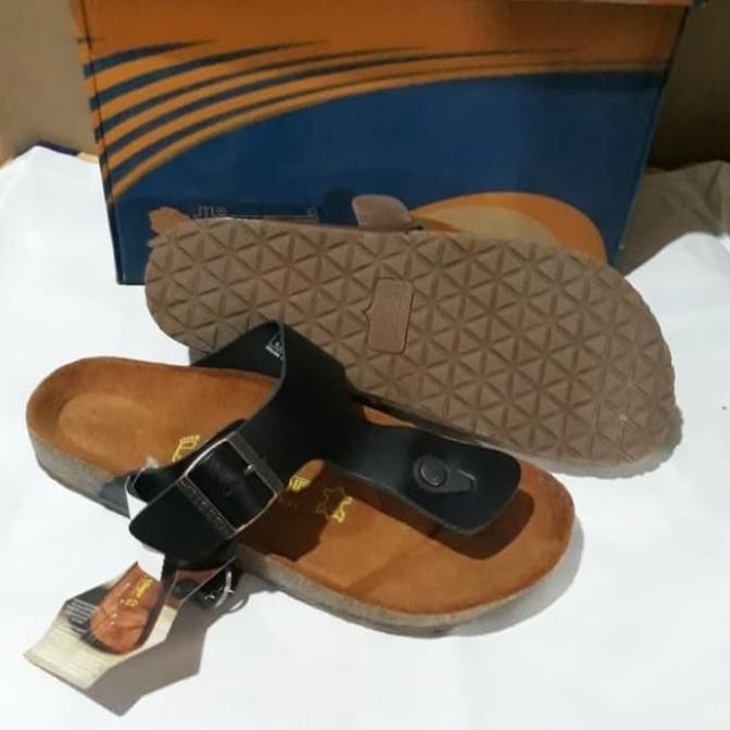 Sandal Jepit Pria Kulit Asli Tiger Original Size 38-43 Jayasentosa07