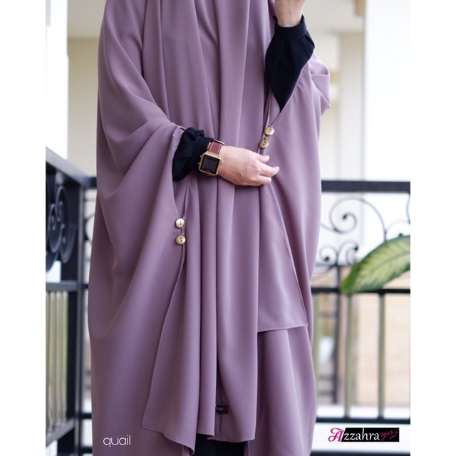 NEW PREMIUM DAILY HIJAB DG56HN Khimar Rumaysha by Azzahra Syar'i