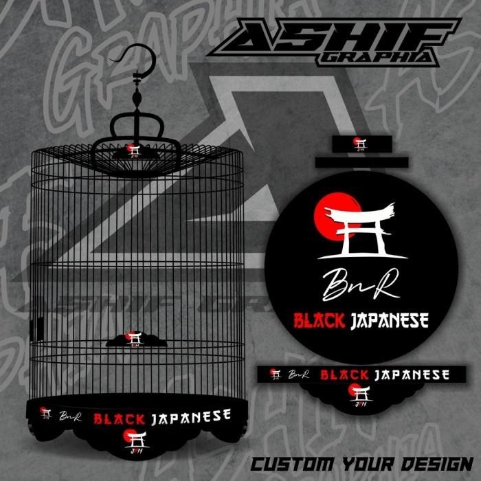 STIKER TEBOK SANGKAR MURAI BNR NEW MOTIF