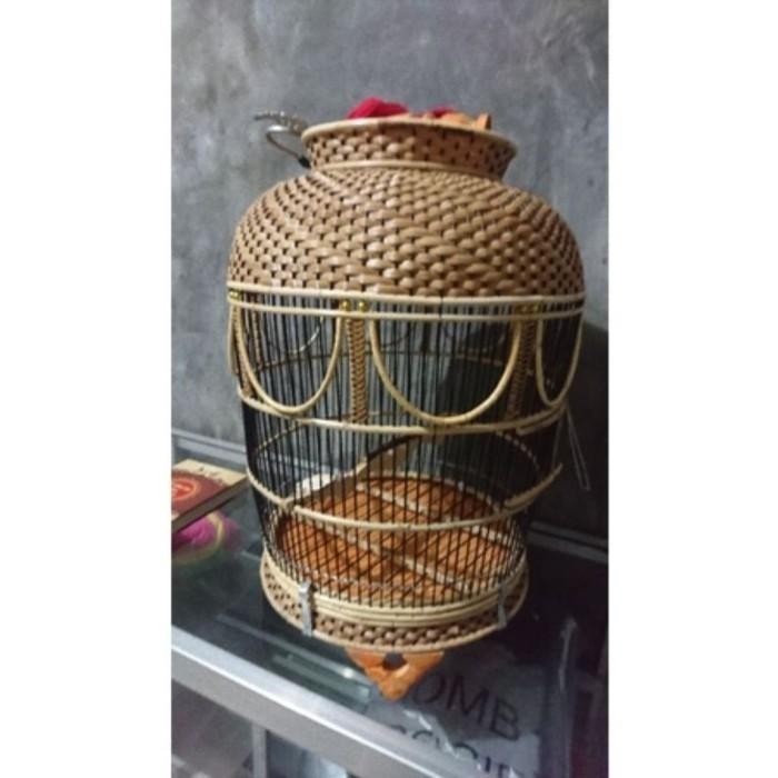 SANGKAR BURUNG PERKUTUT TEBOK LEPAS