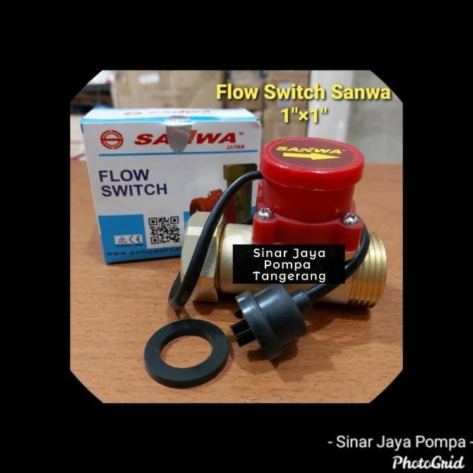 Sparepart Pompa Air Flow Switch Merk Sanwa 1" X 1"