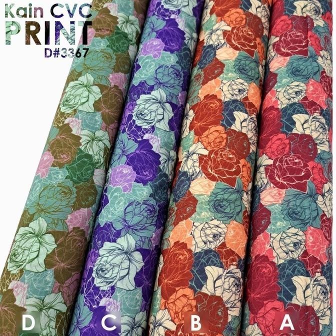 

Kain Katun / Kain Print Cvc D-3367