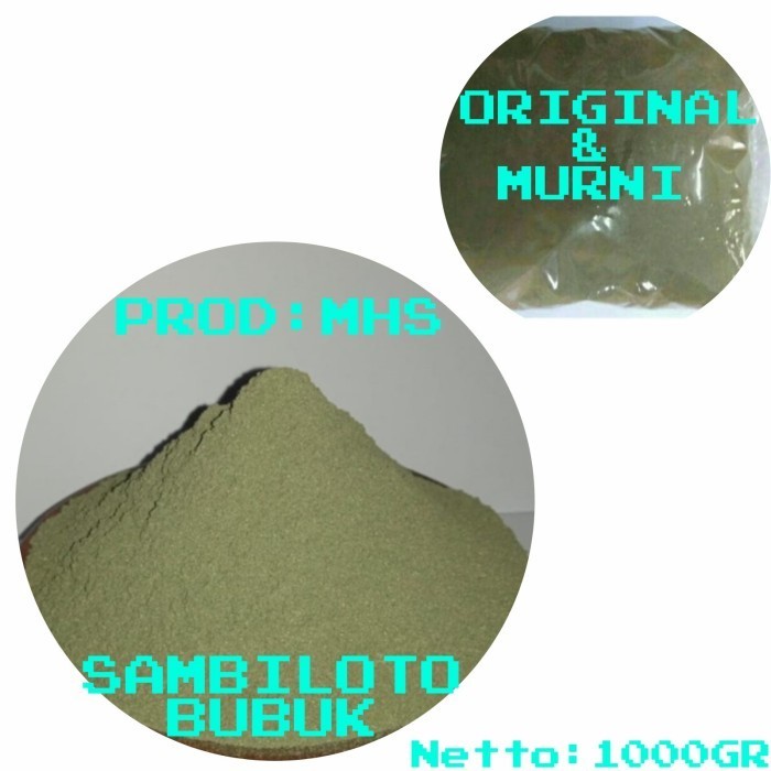 

Ready Sambiloto Bubuk /Serbuk Sambiroto Super Murni 100% 1KG