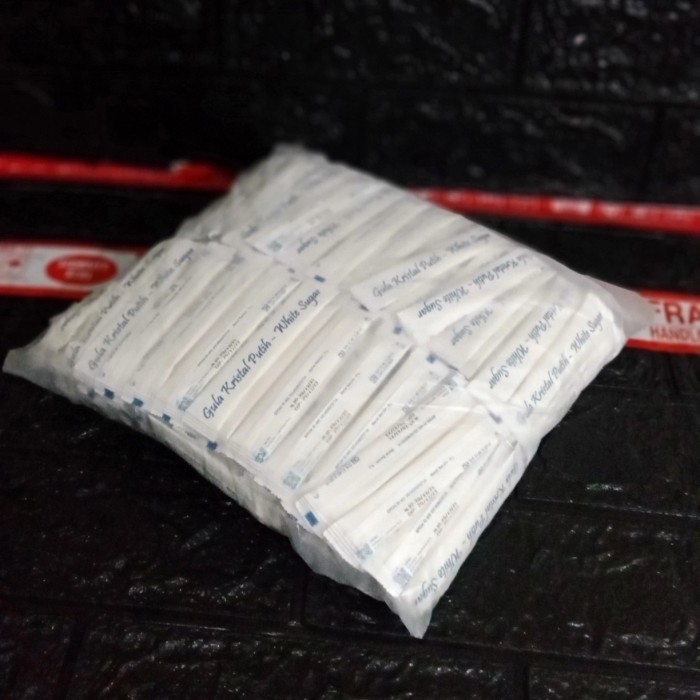 

Ready Gula putih stick,isi 250 pcs