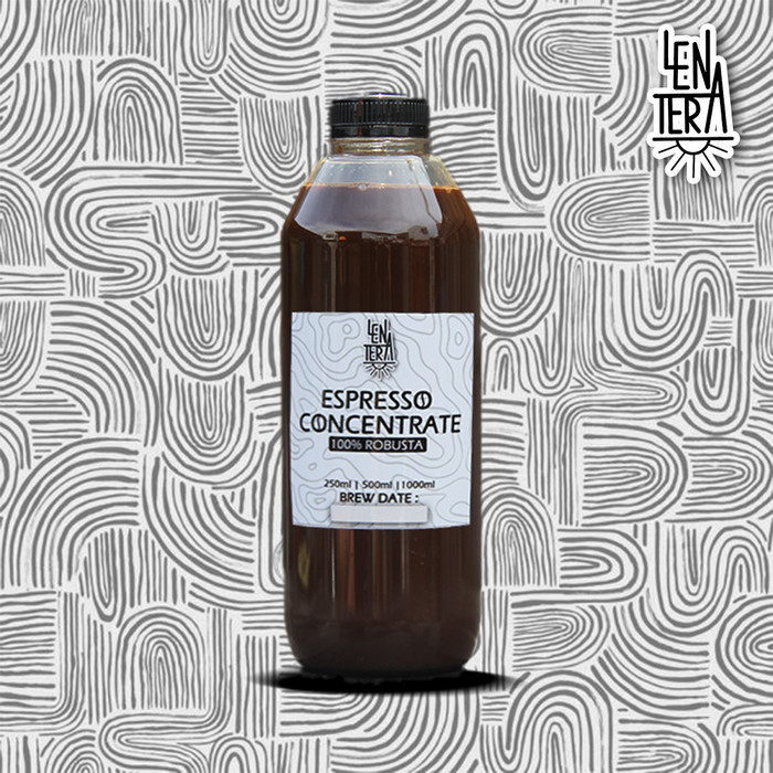 

Ready espresso cair konsentrat 1L full robusta 100% robusta untuk kopsu