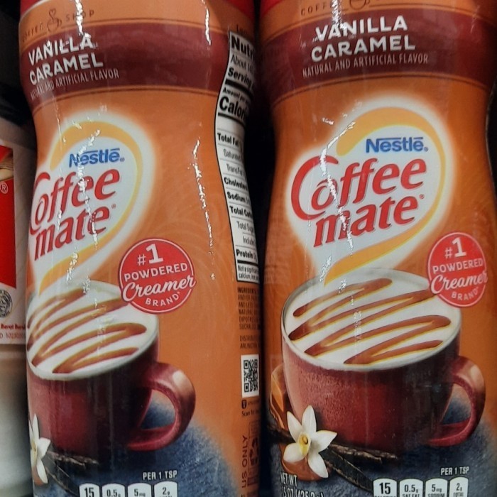 

Ready Nestle vanilla coffemate caramel