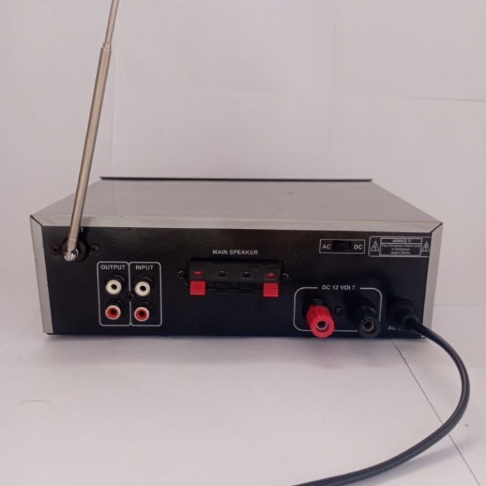 Ready Amplifier Subwoofer Karaoke Bluetooth Fm Radio - Power Audio Ampli Wit