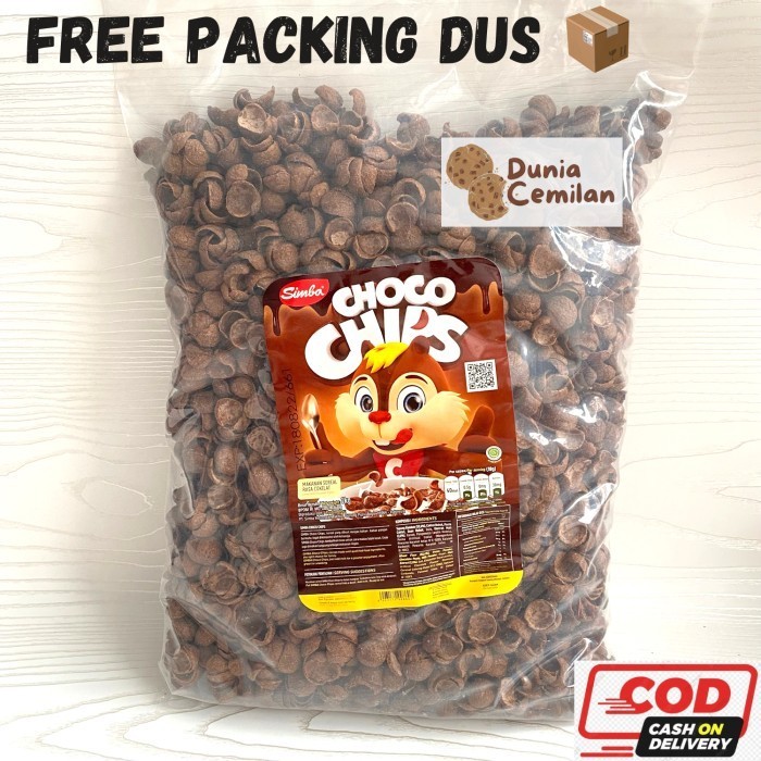 

BOOM SALE [TERMURAH!] Simba Choco Chips BULKY 1 KG - Sereal Simba