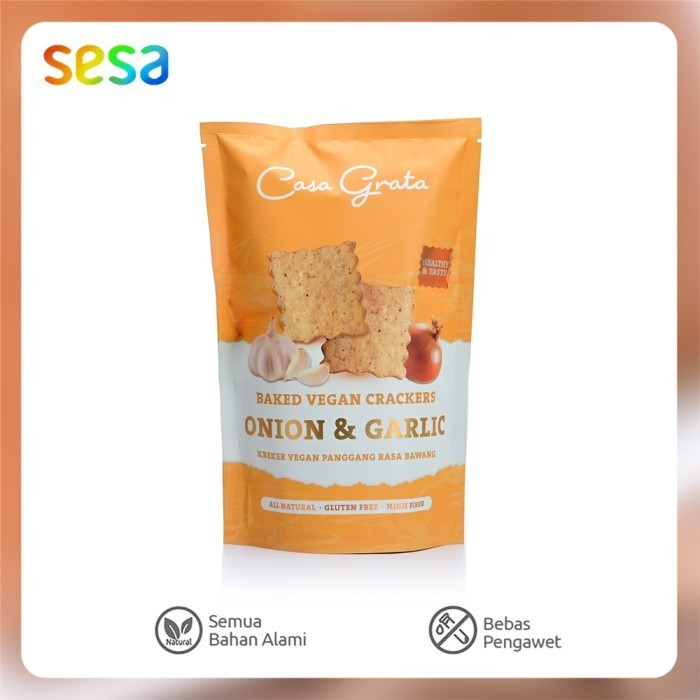 

OBRAL Casa Grata Onion & Garlic Crackers 70 g