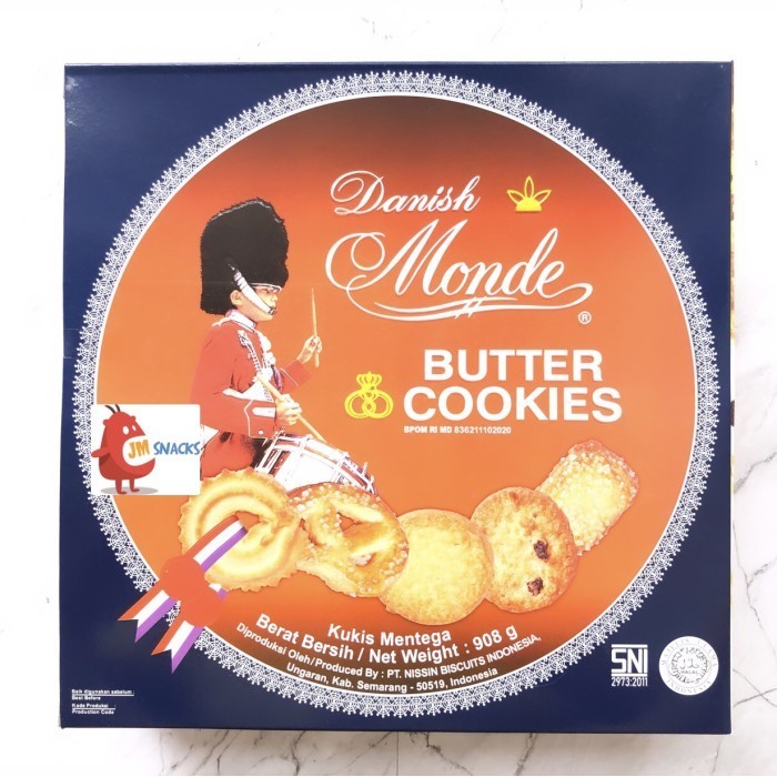 

KOMPLIT [PROMO!!] Monde Butter Cookies 908gr - danish monde kaleng nikmat