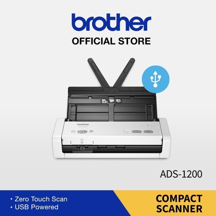 Brother Scanner Ads1200 Ads 1200 Adf / Duplex