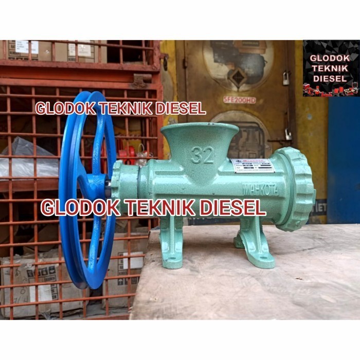 Mesin Giling Daging Manual Kacang 32 Mahkota Meat Grinder