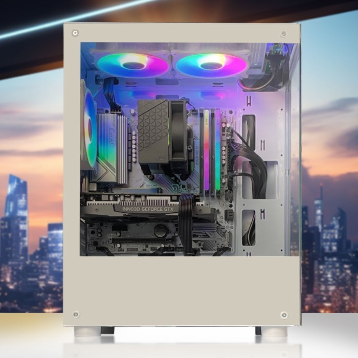 Pc Rakitan Ek Gaming Battleconceptor Nv - Ryzen 5 1650 Enter Komputer
