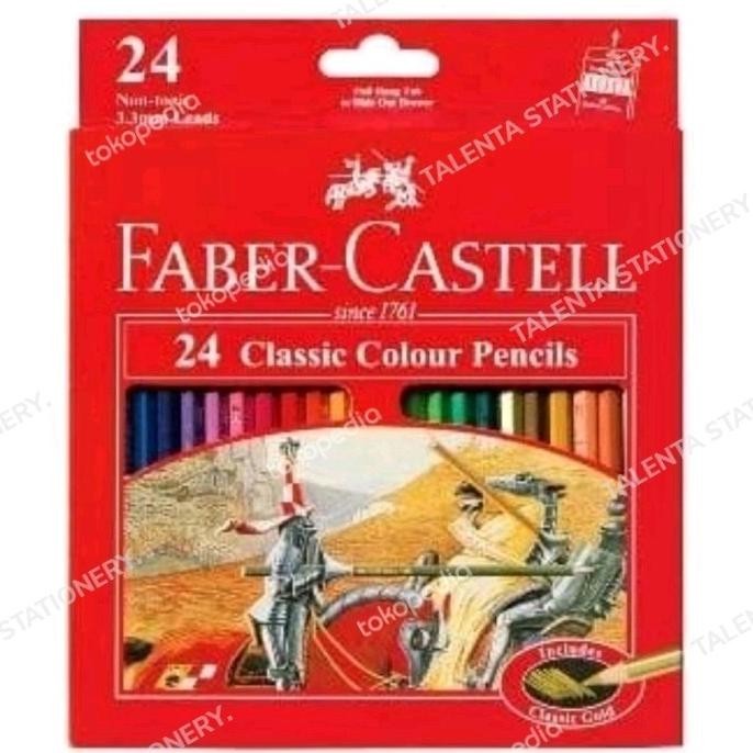 

Pensil Warna Faber Castell 24 Panjang Classic